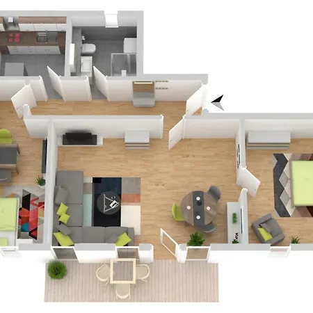 Haus Moritzburg Lejlighed *